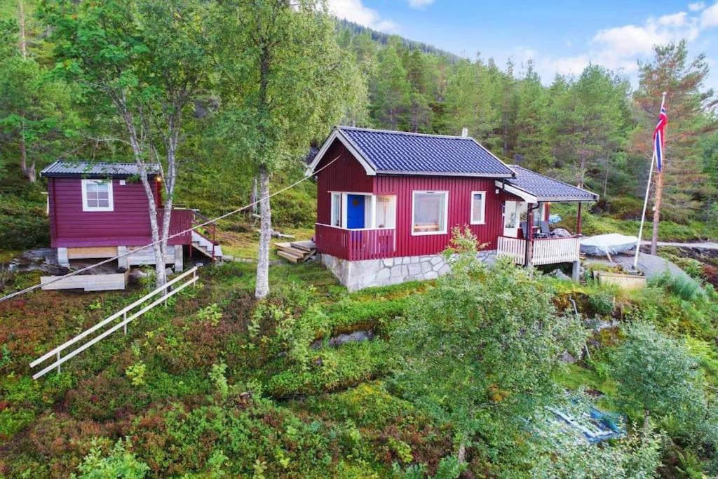 Cozy Cabin With A Great View Skamdal Extérieur photo
